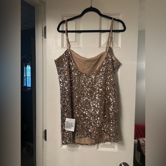 ASOS Gold Sequin Dress - Picture 4 of 4